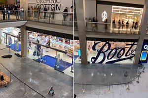 Edinburgh's £1bn St James Quarter floods days after opening amid thunderstorms