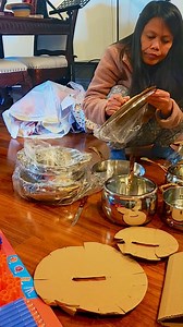 One set stainless steel cookware with glass lids aw ganadong magluto ang nanay | Daddy Tim Family vlogs