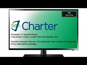 TV Channel Surfing: Charter Communications, Long Beach, WA