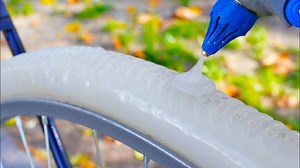 Building puncture-proof bike tires with hot glue & 3D printing | DIY no-flat invention