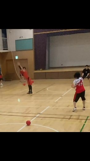 Amazing Dodge!! minimal movement #Dodgeball in Japan | Amazing Dodgeball in Japan