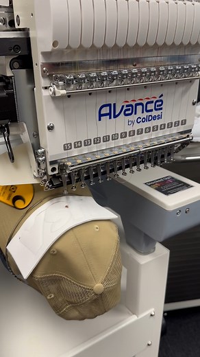 The Avance 1501C works smoothly, delivering amazing results✨ See why puff embroidery adds that extra touch your customers want. #ColDesi #ColmanandCompany #embroidery #customapparel #customhat #sidehustle #embroideryart #puffemb #puffembroidery #hatemb #hatembroidery #customcap #customcaps #customhat #customhats #uniquegift #uniquegiftideas #uniquegifts #uniquegiftidea #uniquegiftsforhim #uniquegiftsforher | Colman and Company | Facebook