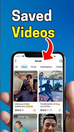 How to see saved videos on Facebook (step by step)