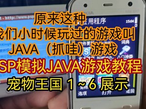 PPSSPPJAVA模拟器（PPSSPPKVM） 安装教程 资源分享 宠物王国白金 宠物王国彩虹 宠物王国烈火 等六代经典抓哇游戏展示