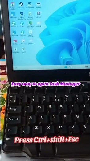 Easy way to open Task Manager on your PC