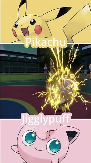 PIKACHU vs JIGGLYPUFF | Pokémon Battle #pokemon