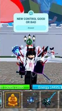 Blox fruit add new control for mobile players!!!#roblox #bloxfruits #shorts #gaming