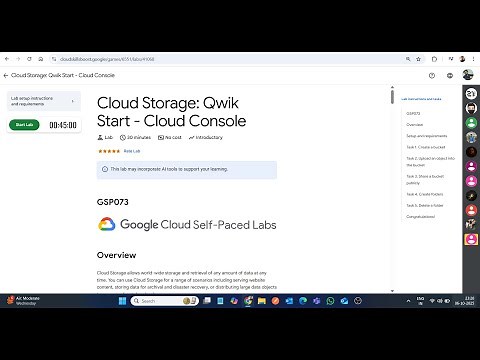 Cloud Storage: Qwik Start - Cloud Console || Lab Solution || Google Cloud Arcade 2025