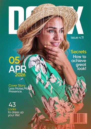 “Modern Magazine Cover Design in Photoshop