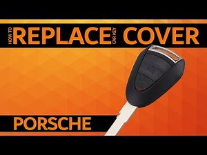 Porsche - How to replace car key cover