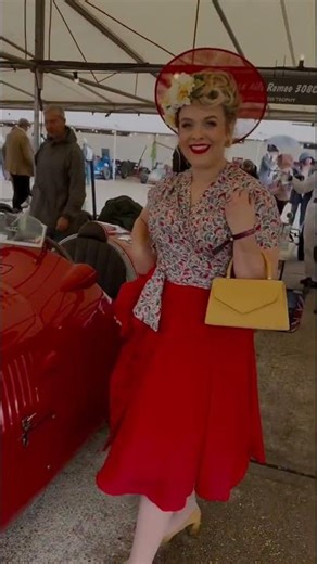 Throwing It Back To Goodwood Revival #goodwoodrevival #vintage #50sstyle #outfitideas