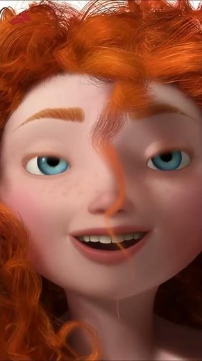 BRAVE l Merida Princess | #Shorts | ‪@3DAnimationInternships‬