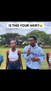 Is this your real hair? #hair #humor #bad #bar #meme #trend #run #funny | Lex Thë Bäbÿ