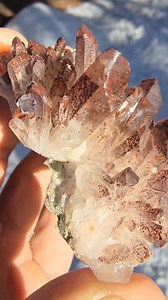Blood quartz Glass Echo Mine Larimer Co. CO Collected 11/23 | Colorado Geology