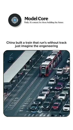 AI Models | System | Intelligence | China Built a "Trackless Train" - And It's Changing Urban Transport This system is called ART (Autonomous Rail Rapid Transit). Instead of... | Instagram