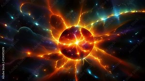 Stellar solar flares in deep cosmos. Fantastic glow of interstellar space