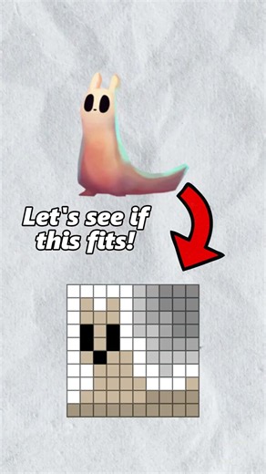 Will survivor fit in a 10x10 grid? #pixelart #pixelarttutorial #drawing #rainworld