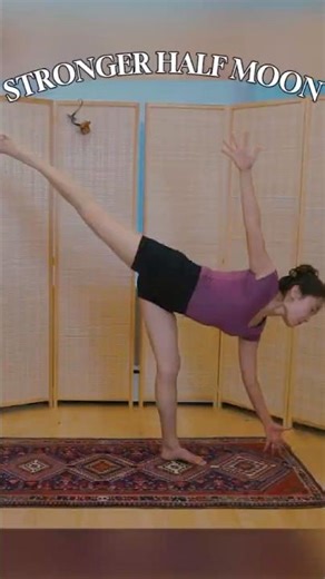 Half Moon Pose Made Easy for Beginners!