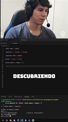 Descubriendo Haskell: ¡Aprendamos juntos! #shorts