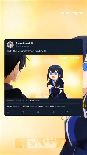 Jack: The Misunderstood Prodigy ⚔️#anime