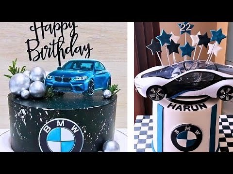 BMW car cake decorating ideas/BMW car theme cakes