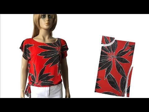 Tipps einfache Grundlage für das Schneidern und Nähen einer Bluse. ‪@SewingandExperienceChannel‬