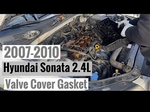 2007-2010 Hyundai Sonata 2.4L Valve Cover Gasket 🚘