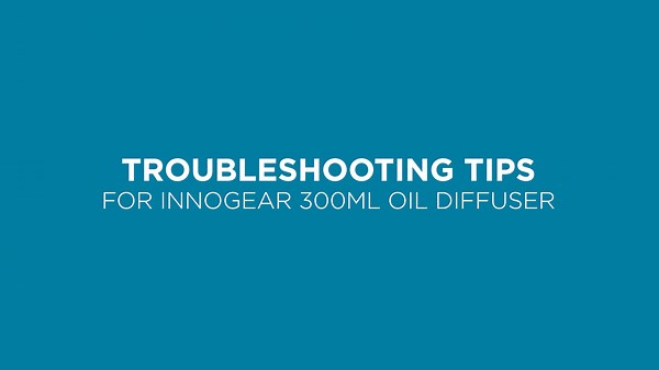 Watch Troubleshooting Tips for InnoGear 300ml Diffuser on Amazon Live