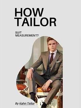 How to measure for tailor made suit | How to measure for tailored shirt #custom_made_suits #menswear