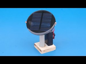 DIY Sunlight Tracking Solar panel system using light sensor
