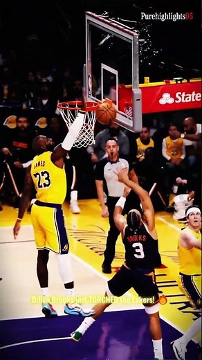 Dillon Brooks Drops 33 Points to Snap Lakers’ 7-Game Win Streak! | Suns vs Lakers Highlights