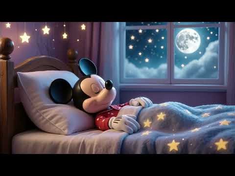 🌙 Mickey Mouse Bedtime Lullaby | Gentle Sleep Music for relaxing sleep 💤✨