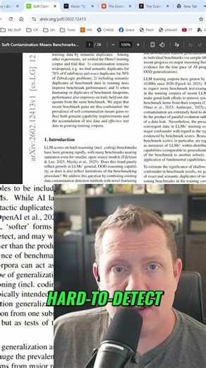 AI Reasoning: Are Gains From Training Data or Smarts? #shorts