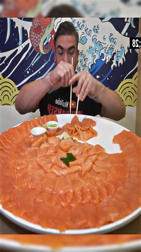 Past2:The”Impossible”8LB Shushing Challenge-Fail It‘ll Cost Me $5,000! #FoodChallenge#EatingChallenge#BigEats#FoodieTok#SuShi