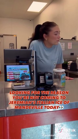 Experience Jeremiah's Italian Ice in Mandeville