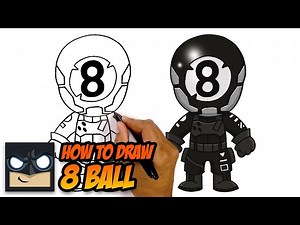 How To Draw 8 Ball | Fortnite Chapter 2 - Videos For Kids