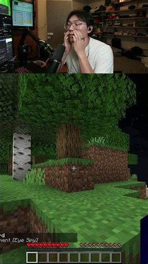 he can't keep throwing like this.. #minecraft #speedrun #twitch #clips