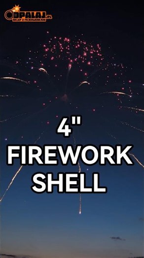 San Pio 4 inch Cylinder Shell #shell #fireworks #firecracker #fajerwerki #petardy