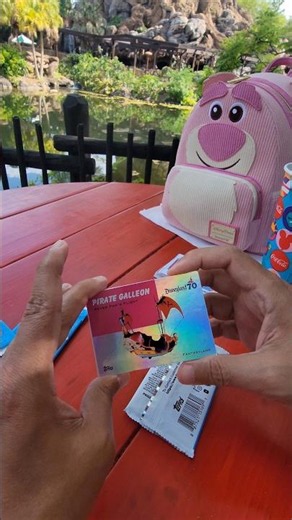 🥰 LET'S RIP IT AGAIN! UNBOXING Disneyland 70th Anniversary Topps DISNEY Trading Cards #trading #fun