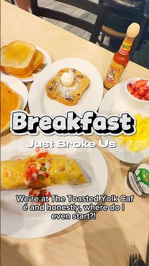 I Tried The MOST LOADED Breakfast In Town… Worth It? #shorts