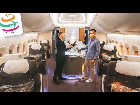 Lufthansa 747-8 First Class Mitte 2021 | YourTravel.TV