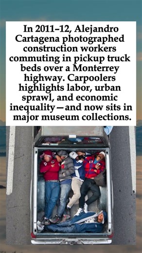 'Carpoolers': The Photo Series That Captured Mexico's Workers Riding to Job Sites in Pickup Trucks