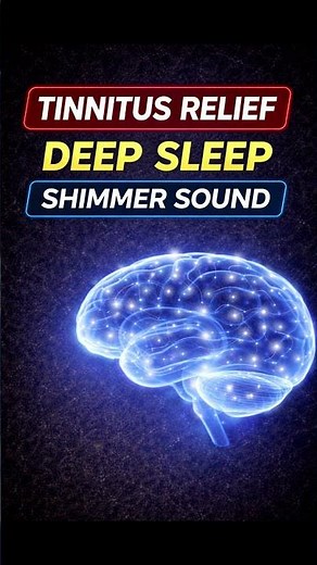 Tinnitus Shimmer Sound Therapy | Ringing Ears Relief | Sleep Sound for Tinnitus #sleepsounds #relax