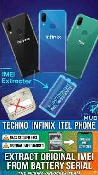 🔥We can extract your original IMEI using your mobile battery serial number📣