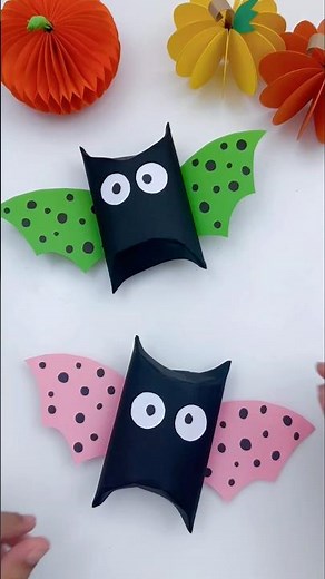Easy and simple Halloween craft ideas from paper