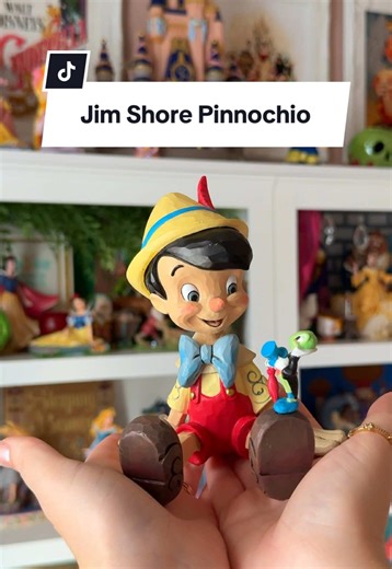 ✨Prove yourself brave, truthful and unselfish, and someday you will be a real boy ✨ I'm loving my small, but growing Pinnochio collection! #pinnochio #disney #disneycollection #fyp #foryoupage