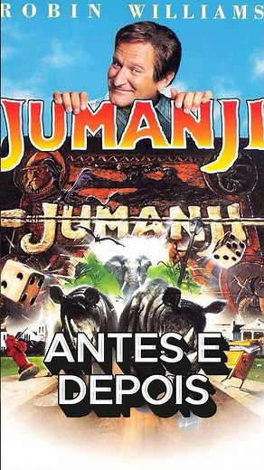 Jumanji: Antes e Depois do Elenco Original! 🎲🦁