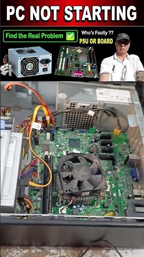 PC Dead? | Find the Fault Fast #pashacomputer #pcrepair #deadpc #computerrepair