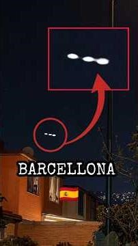 UFO: Barcelona, ​​Spain. January 13, 2026, 7:21 PM. Alien spaceship.