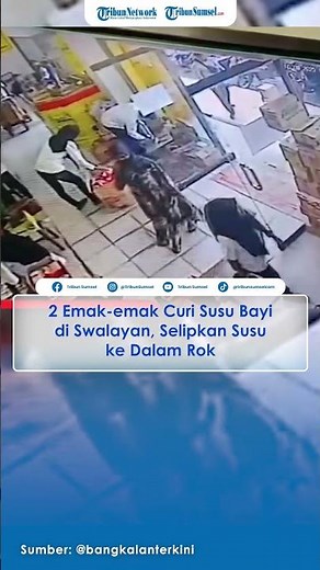 2 Emak-emak Curi Susu Bayi di Swalayan, Selipkan Susu ke Dalam Rok